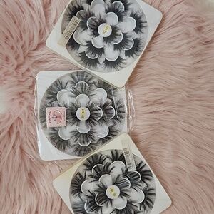 Brand New 3CT. BUNDLE  25mm False Eyelashes